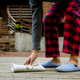Illustration for article titled Get 15% Off Select Cozy Fleece-Lined Slippers From Woolrich ($28)